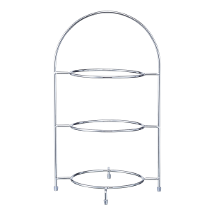 Tallriksställlning 3-våningar