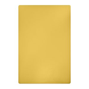 Skärbräda 50x35cm gul Polyeten.