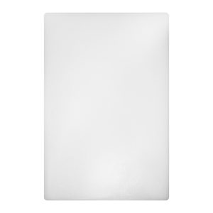 Skärbräda 50x35cm vit Polyeten.