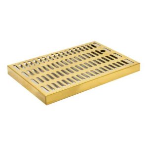 Spillbricka mässing 297x192mm