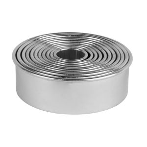 Utstickarsats 2-9cm Rostfritt stål Exxent.