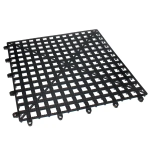 Barmatta Dri-Dek 33,3x33,3mm svart