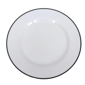 Flat tallrik 190mm Fältspatsporslin Kaszub, Blocho.