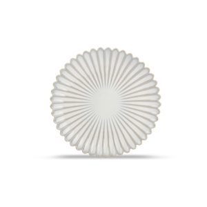 Flat tallrik 20cm White Lotus, Fine2Dine