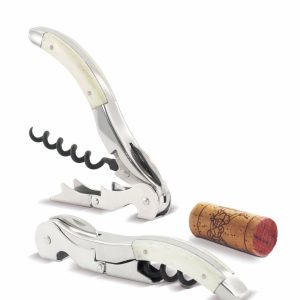 Vinöppnare läderhölster Rostfritt stål Pwc, Pulltex.