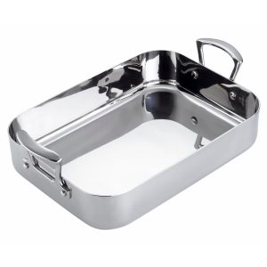 Ugnsform med handtag 35x24cm Rostfritt stål Fusion 5, Scanpan.