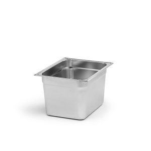 Kantin GN 1/2-200 utan handtag Rostfritt stål 18/10 Patina.