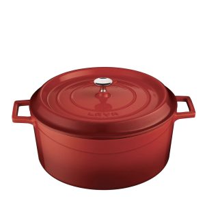 Gjutjärnsgryta 6,7L Svart, Lava