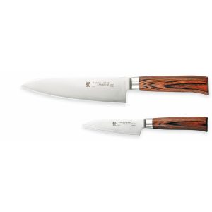 Knivset 2-delar 20+12cm Rostfritt stål San, Tamaha.