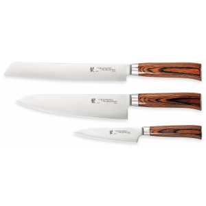 Knivset 3-delar Rostfritt stål San, Tamaha.