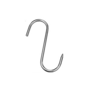 Köttkrok rostfritt stål 185 x 9mm