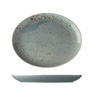Flat tallrik oval 28cm Lifestyle Rainforest Benedikt