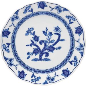 Flat tallrik 280mm Marie Christine Päonia light Bordeaux