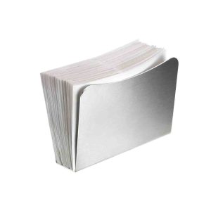 Servetthållare enkel rostfritt stål Pinti