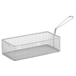 Minifritöskorg rostfri 210x100mm H:105mm