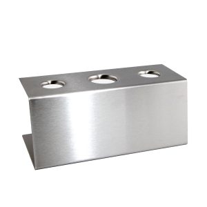 Struthållare för 3 strutar rostfritt stål