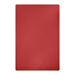 Skärbräda 50x35cm röd Polyeten.