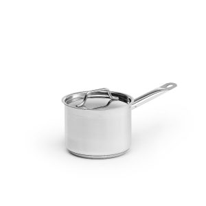 Kastrull med lock 2.2L Rostfritt stål Patina.