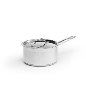 Kastrull med lock 3L Rostfritt stål Patina.