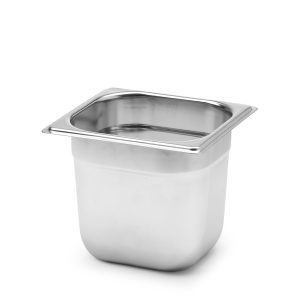 Kantin GN 1/6-150 utan handtag Rostfritt stål 18/10 Patina.