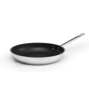 Stekpanna 36cm induktion Rostfritt stål Excalibur.