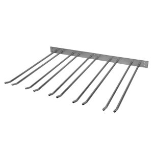 Glashängare Vägg 55x40cm krom, Hippie De Luxe