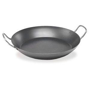 Paellapanna 34cm Kolstål Agnelli