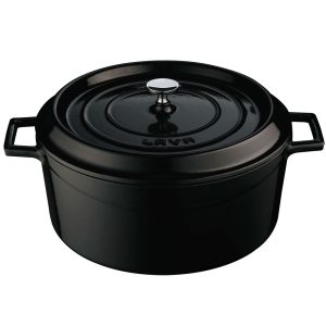 Gjutjärnsgryta 6,7L Svart, Lava