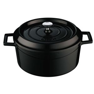 Gjutjärnsgryta 4,5L Svart, Lava