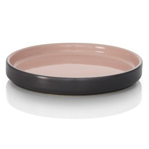 Flat tallrik 14cm Geo Rose