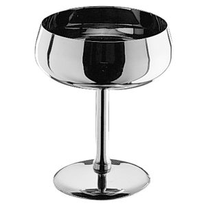 Glasscoupe 20cl rostfritt stål